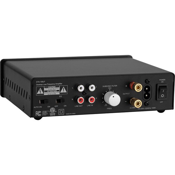 Main product image for Dayton Audio Desktop Hi-Fi Component Bundle with DTA-100LF and DTA-100ST300-482